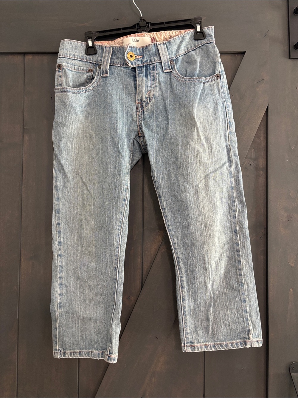 Women’s Levi Light Blue Straight-Leg Jeans